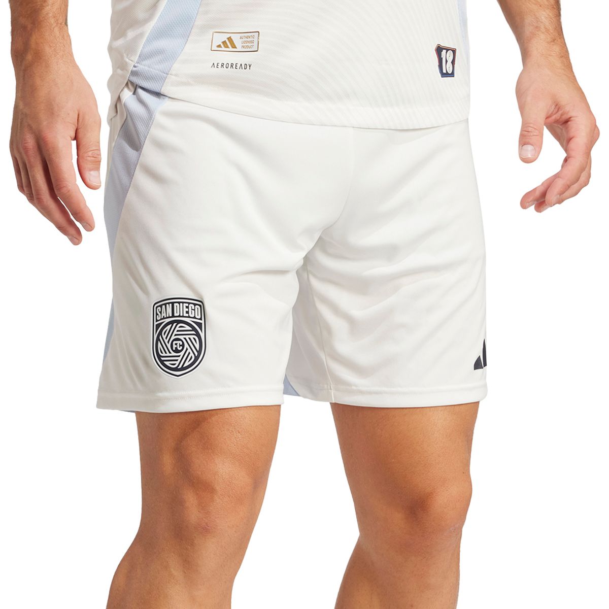 adidas Adult San Diego FC 2024 Secondary Authentic Match Shorts