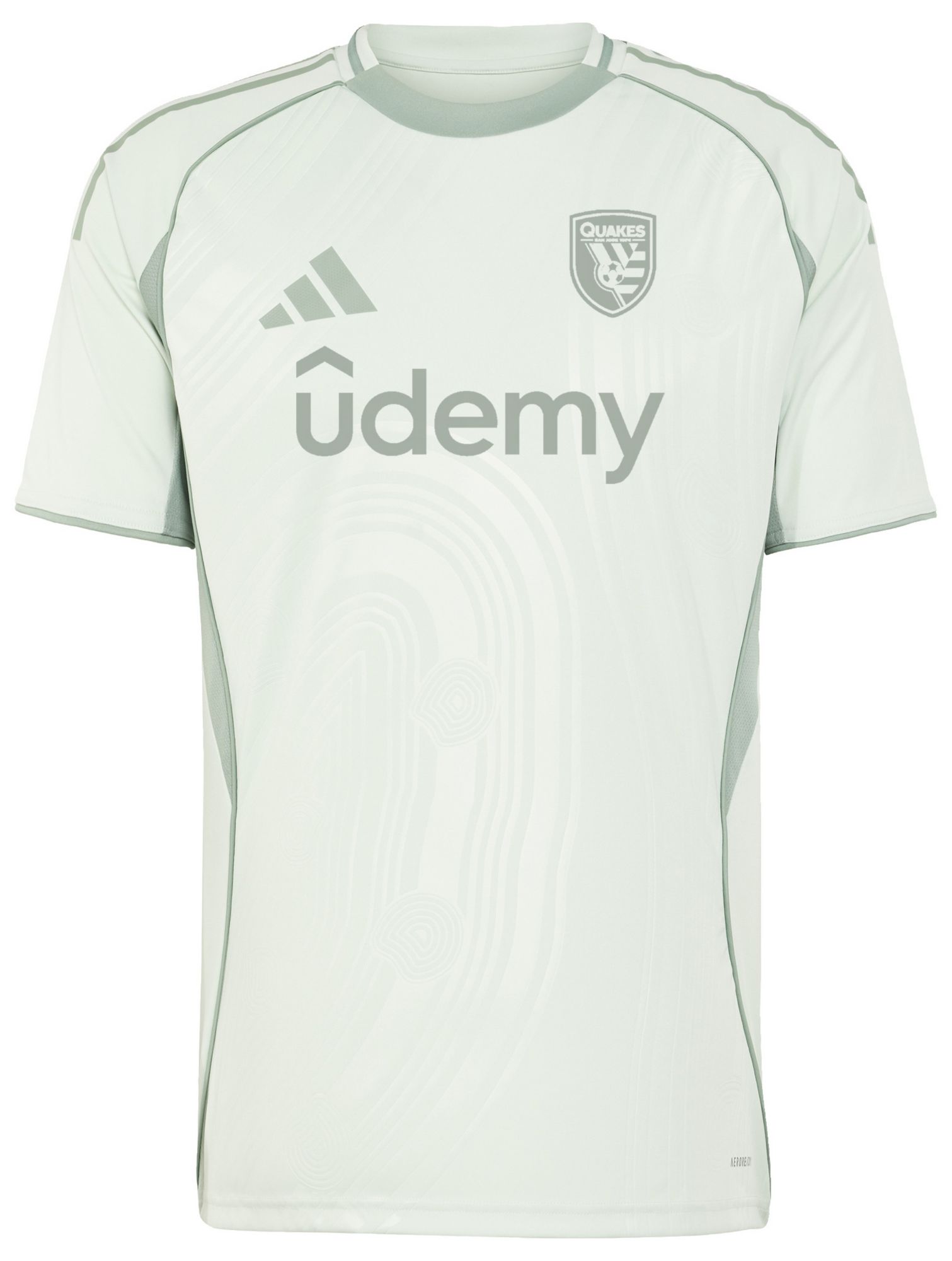 adidas Adult San Jose Earthquakes 2025 One Planet Multi Color Prematch Jersey