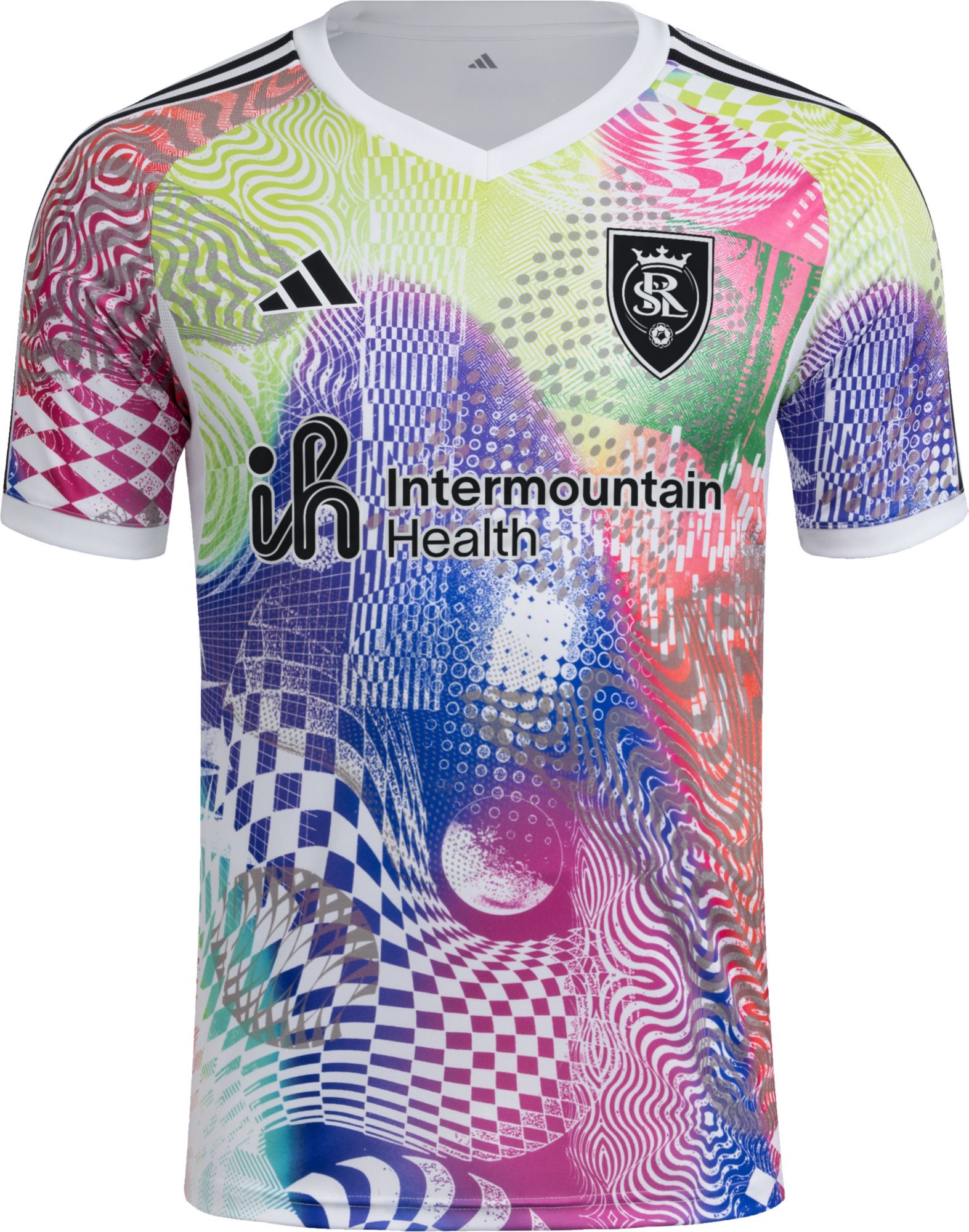 adidas Adult Real Salt Lake 2025 Pride Prematch Jersey