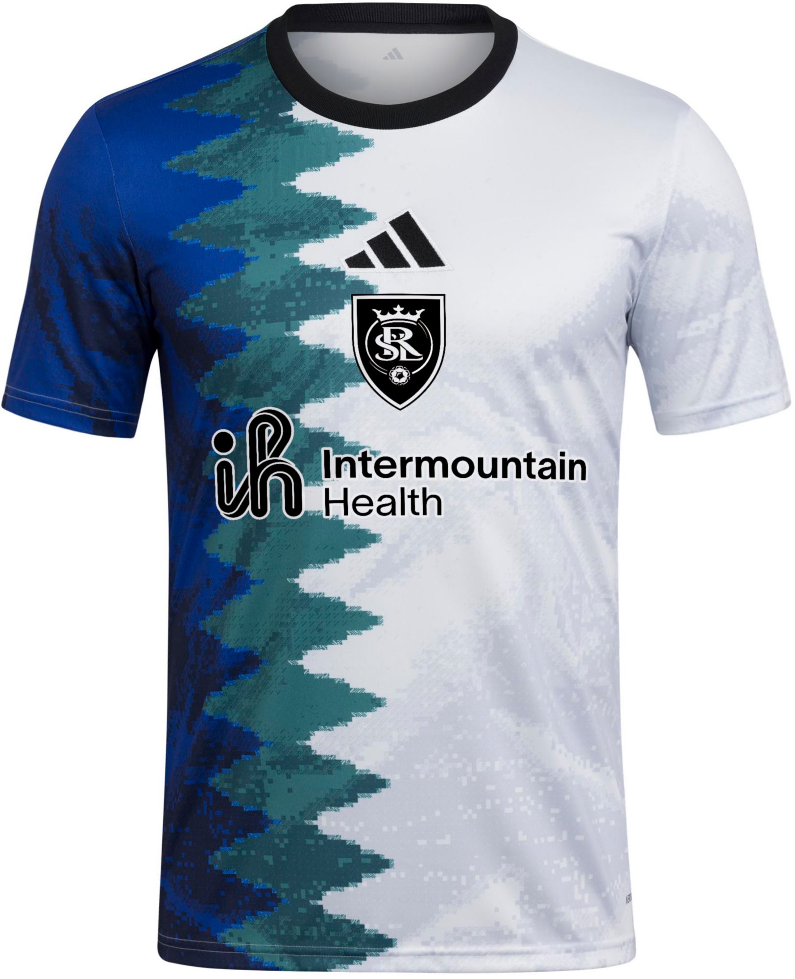 adidas Adult St. Louis City SC 2025 eSports Pixels To Pitch White Prematch Jersey