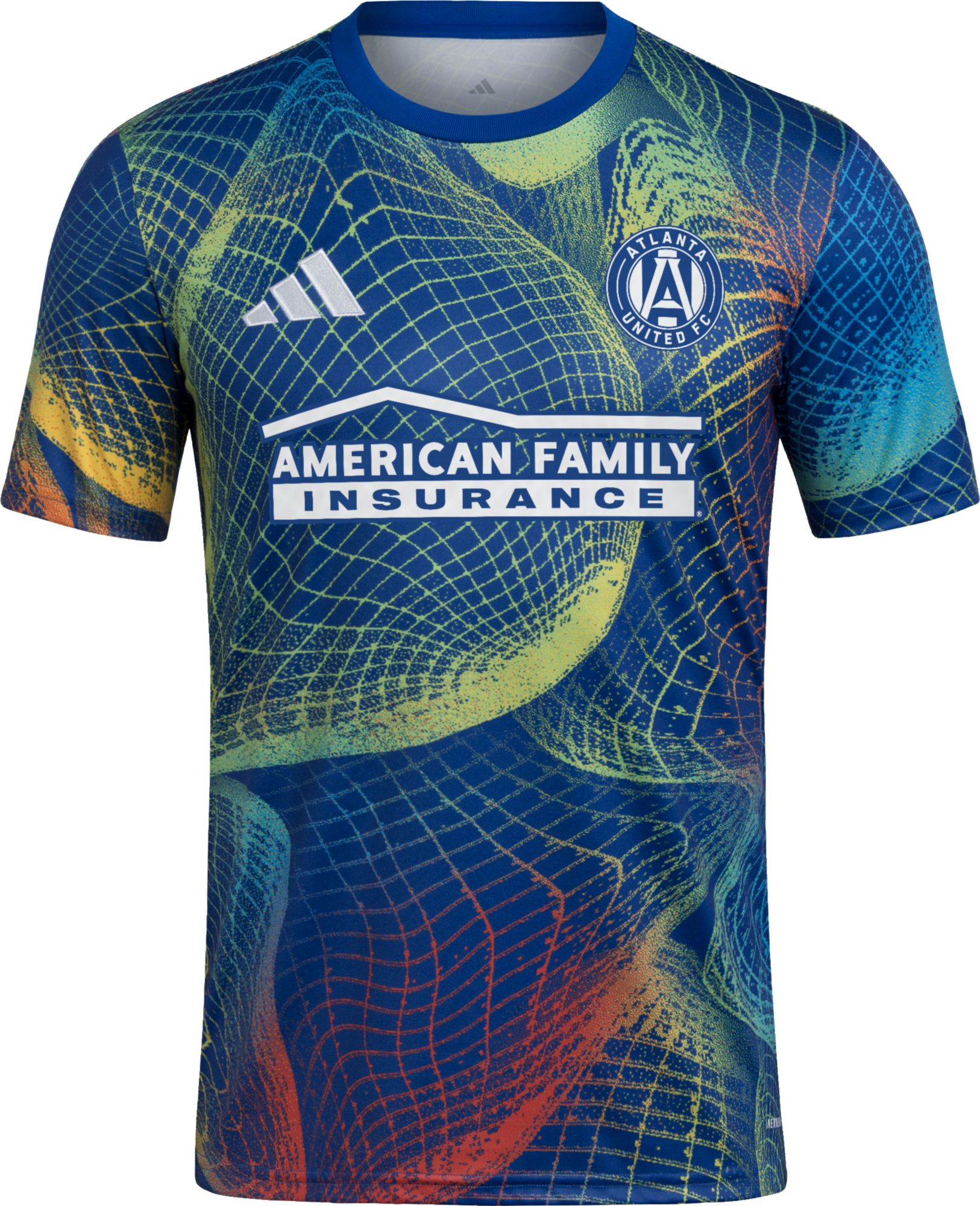 adidas Adult Atlanta United 2025 United We Play Royal Prematch Jersey
