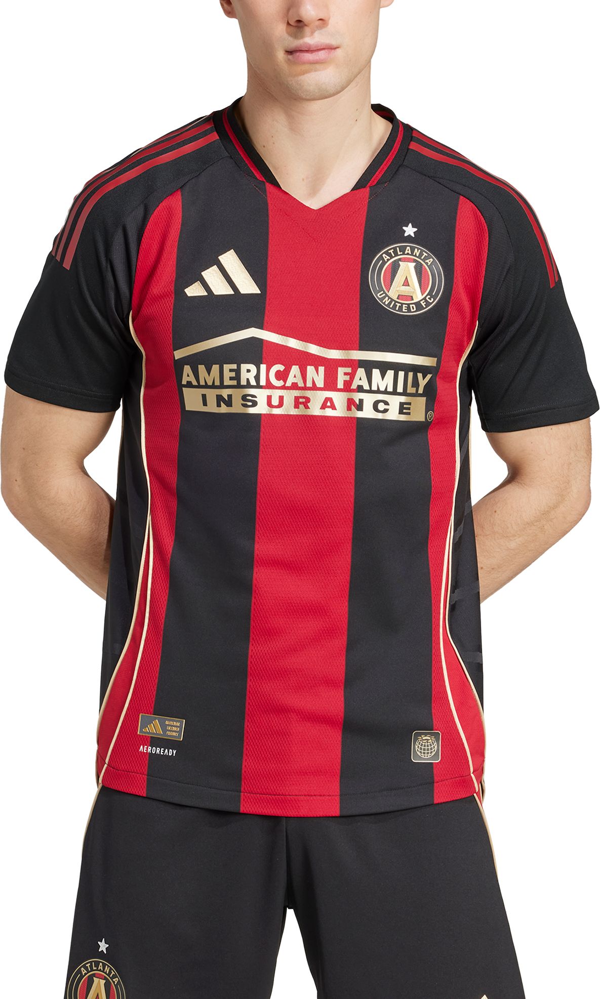 adidas Adult Atlanta United 2025 Primary Authentic "The Connector" Jersey