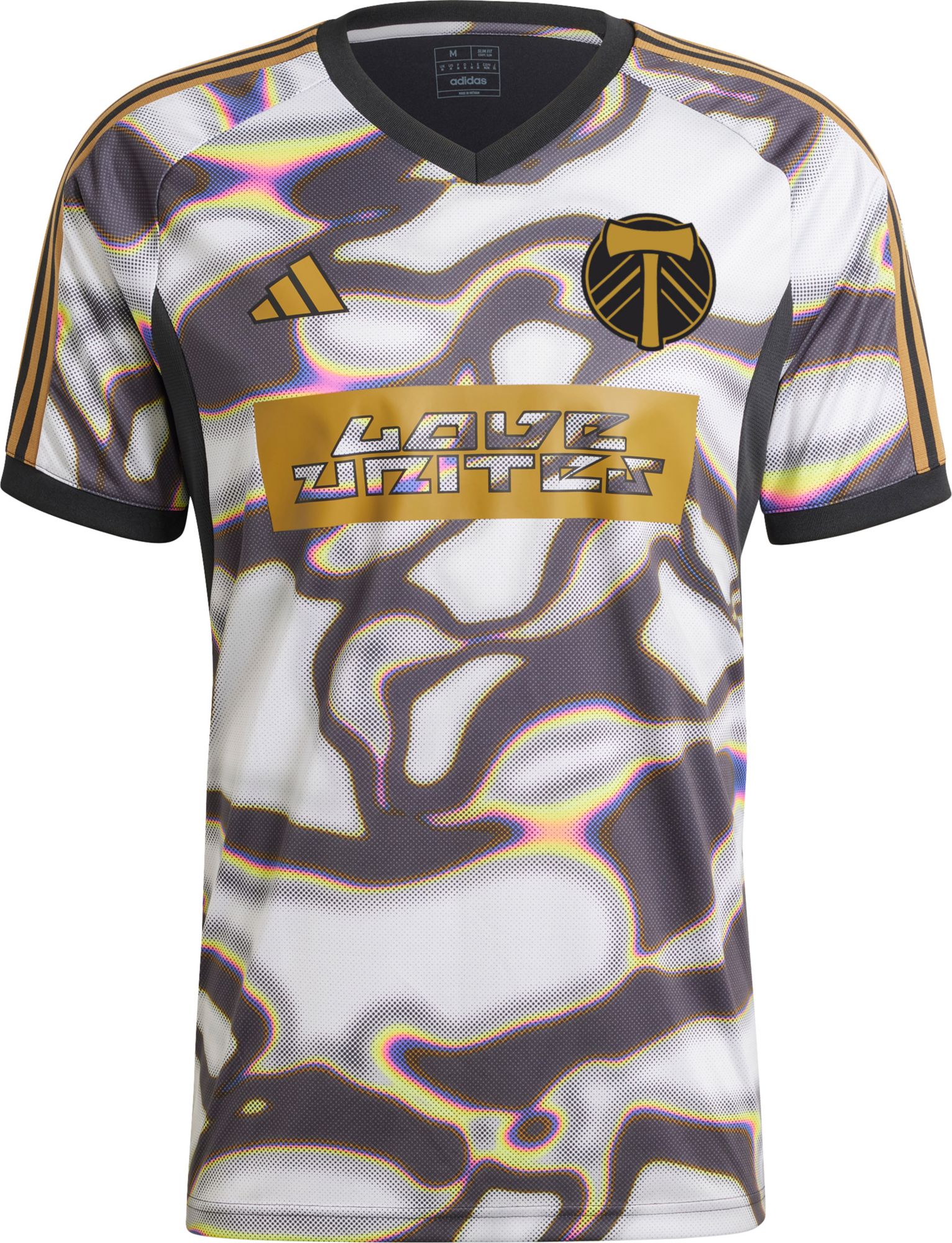 adidas Adult Portland Timbers 2024 Pride Replica Jersey