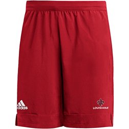 adidas Men's Louisiana-Lafayette Ragin' Cajuns Red 9” Heat Ready Woven Shorts