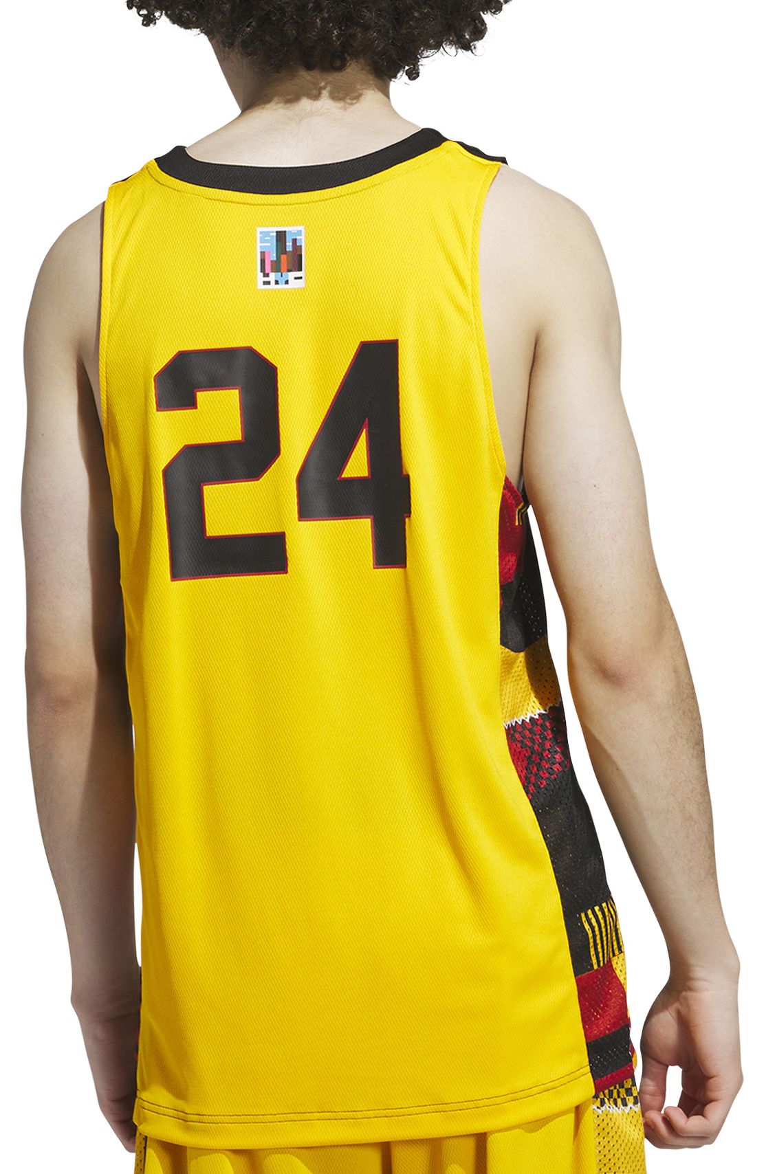 adidas Men's Louisville Cardinals Black Swingman Replica Basketball Jersey