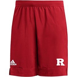 adidas Men's Rutgers Scarlet Knights Scarlet 9” Heat Ready Woven Shorts
