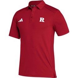 adidas Men's Rutgers Scarlet Knights Scarlet Classic Polo