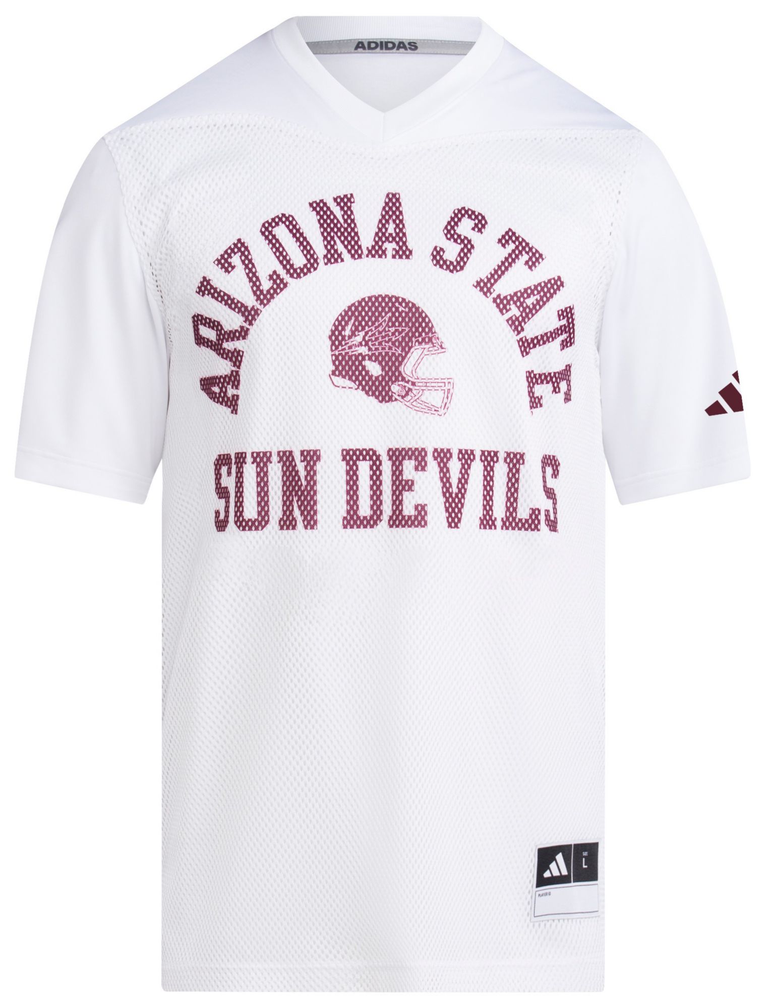 adidas Men's Arizona State Sun Devils White Replica Tailgate Football Jersey
