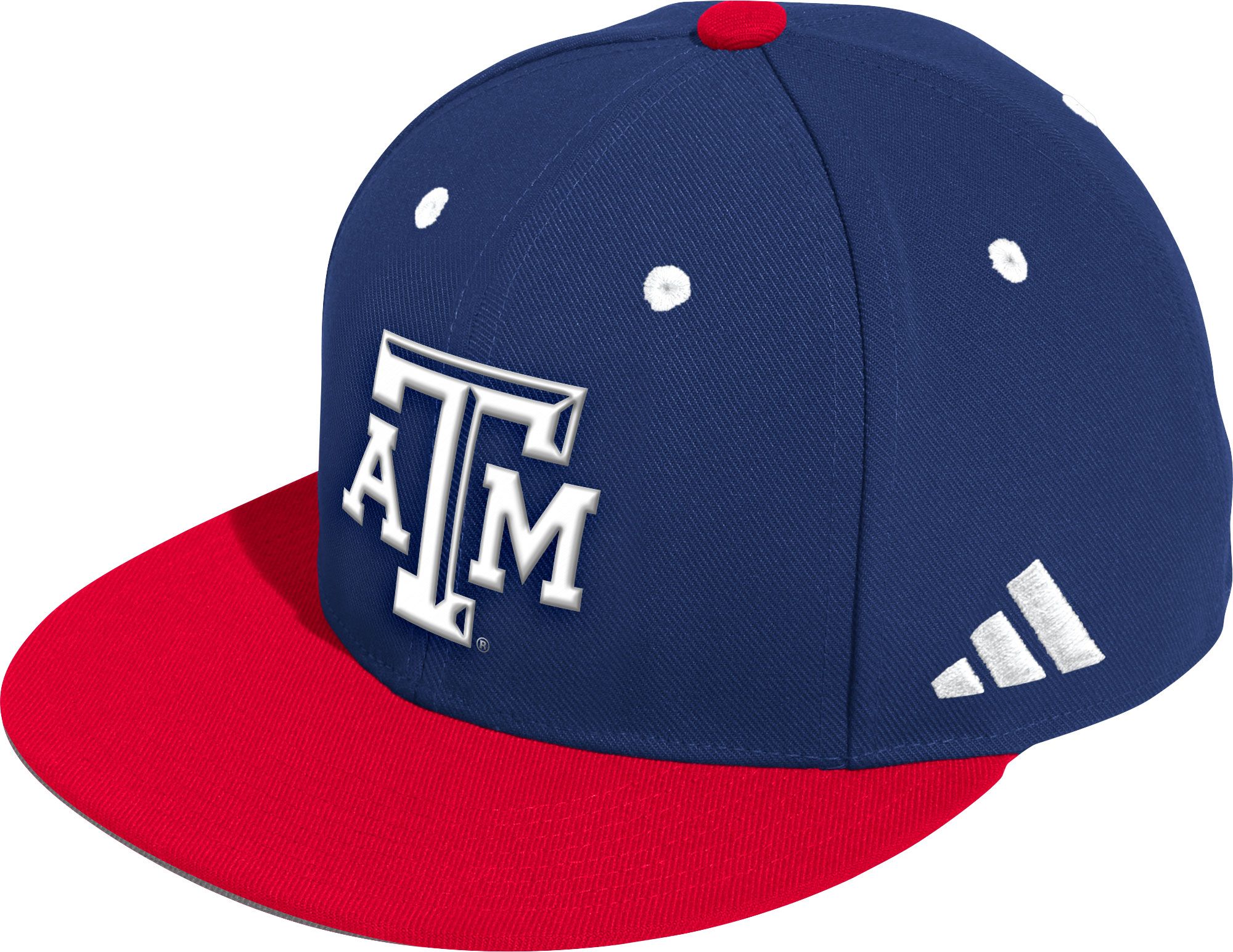 adidas Men's Texas A&M Aggies Maroon Wool Fitted Hat