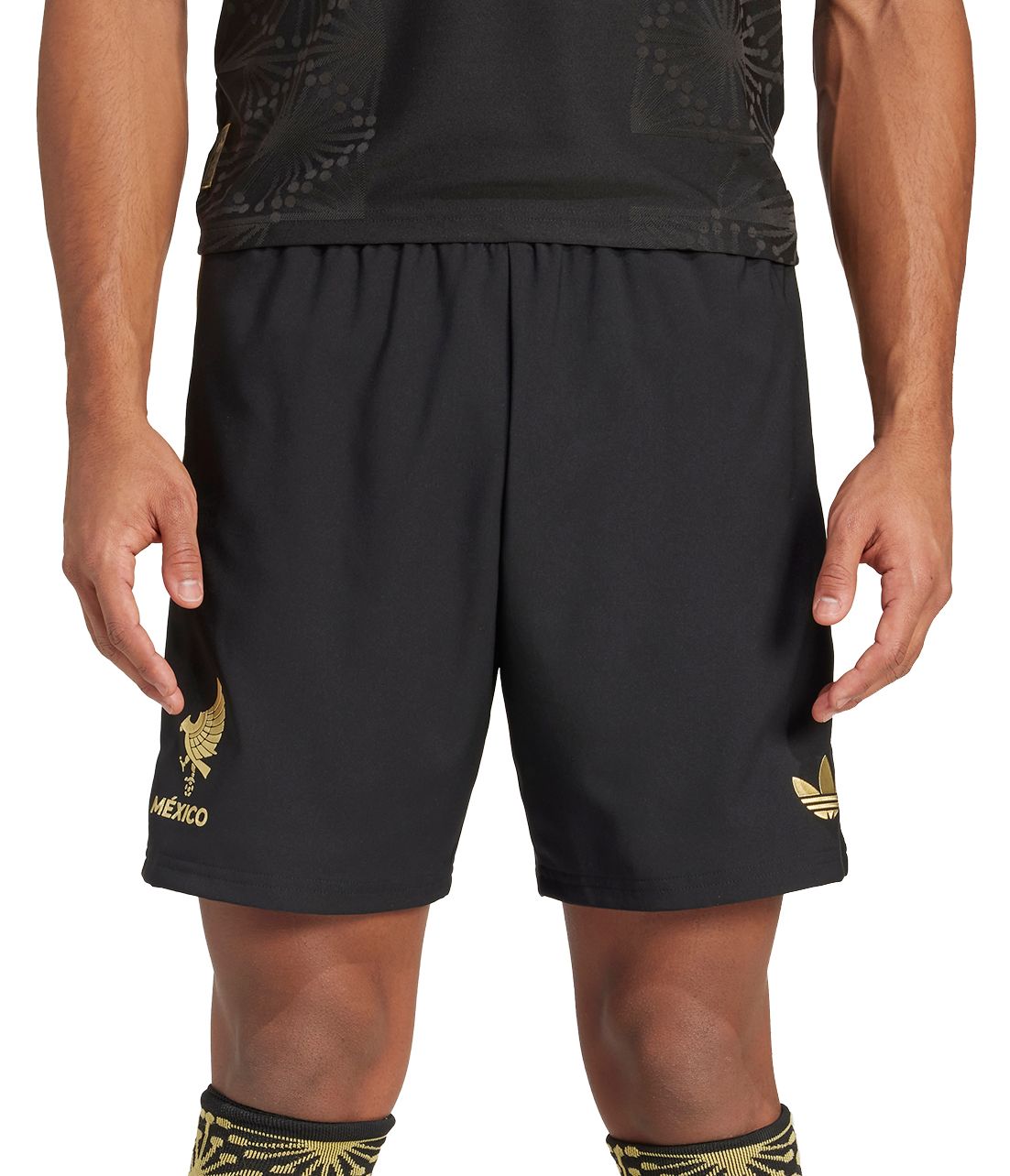 adidas Men's Mexico 2024-25 Third Black Shorts