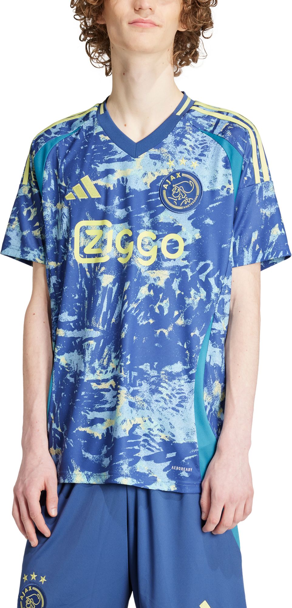 adidas Adult Ajax Amsterdam 2024 Away Replica Jersey