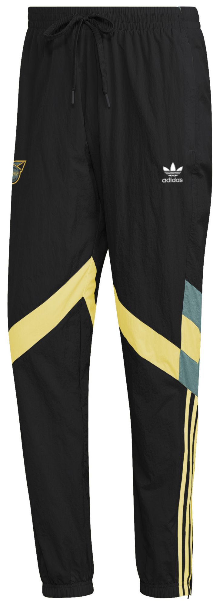 adidas Men's Jamaica 2024 Lifestyler Black Track Pants