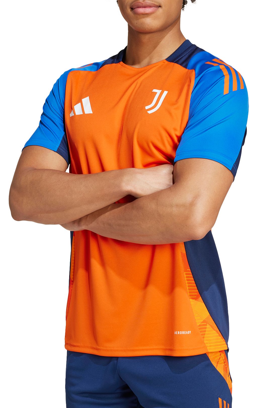 adidas Adult Juventus 2024 Orange Replica Jersey