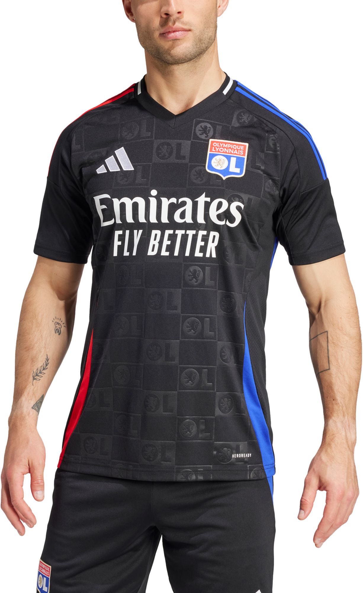 adidas Adult Lyon 2024 Away Replica Jersey