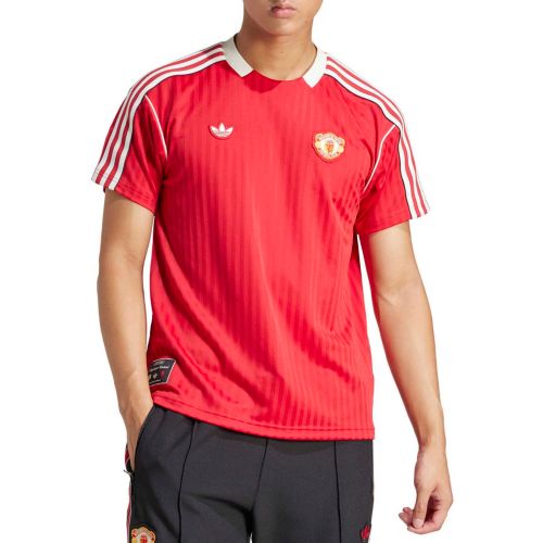 ★★Adairs★★ Manchester United Terrace Icon Jersey Red JF0 adidas MANCHESTER UNITED TERRACE ICONS JERSEY