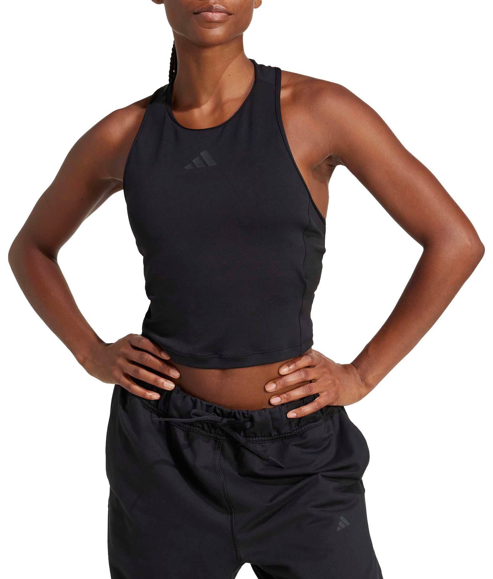 adidas Women's Power 3-Stripes Racerback Bra Tank Top