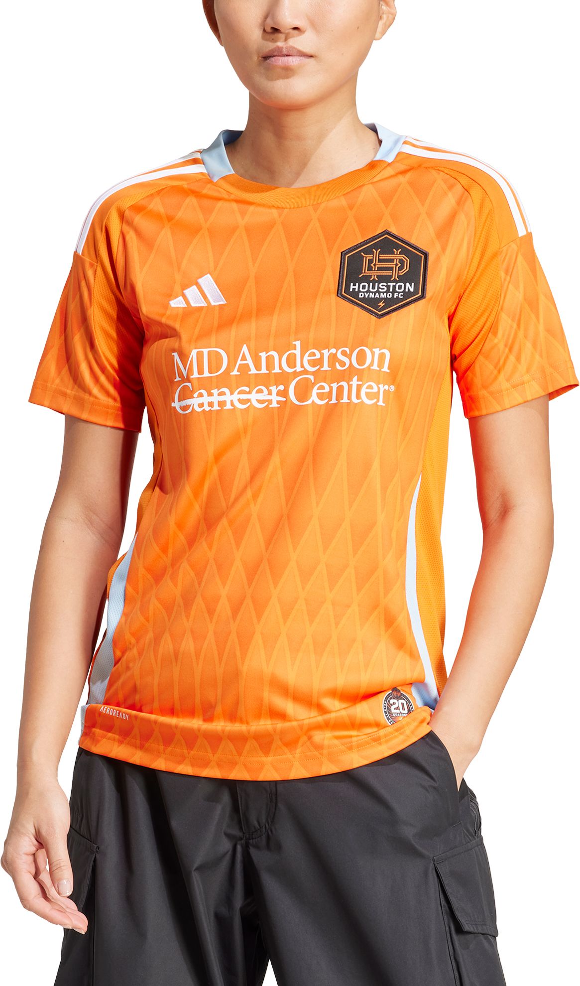 adidas Women's Houston Dynamo 2025 Primary Replica "Season 20 Jersey" Jersey