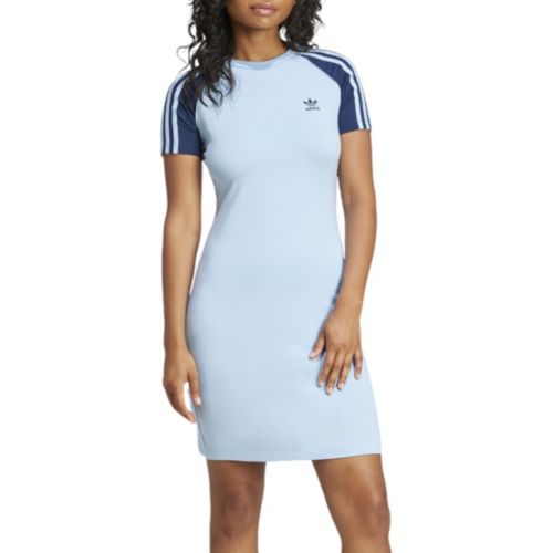 adidas Originals Women's Denim 3 Stripes Tank Dress | Dick's