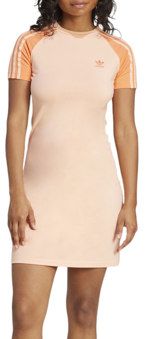 adidas Originals Women's Adicolor 3-Stripes Raglan Short Sleeve Dress