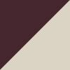 White/Maroon