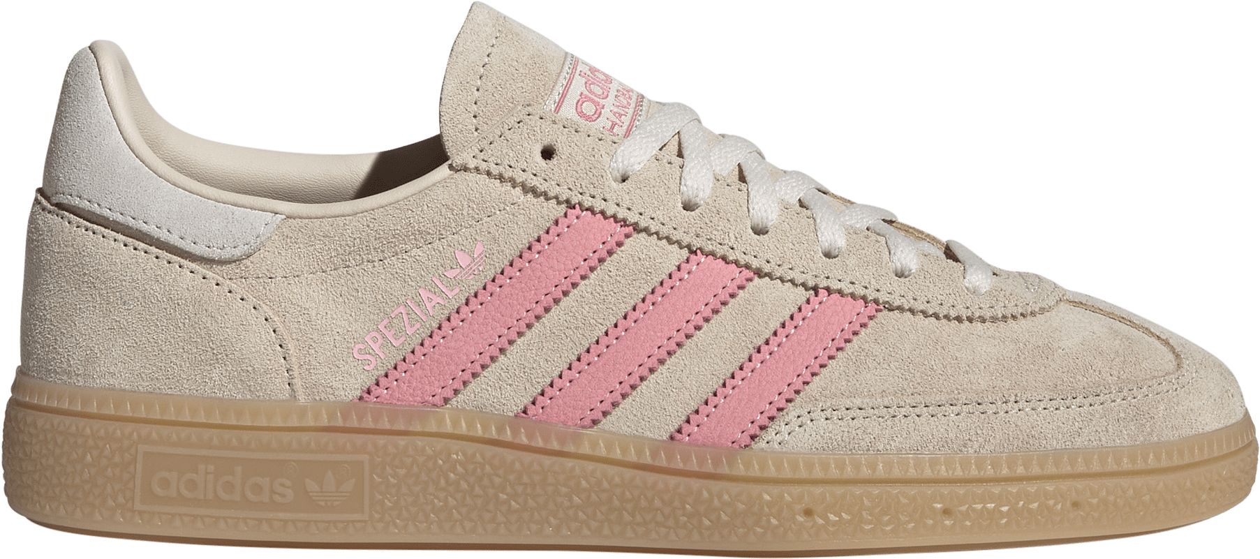 adidas Women's Handball Spezial Shoes Crystal Linen/Pink Spark/Wonder White thumbnail