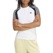 adidas Originals Women's Adicolor 3-Stripes Raglan Slim Fit