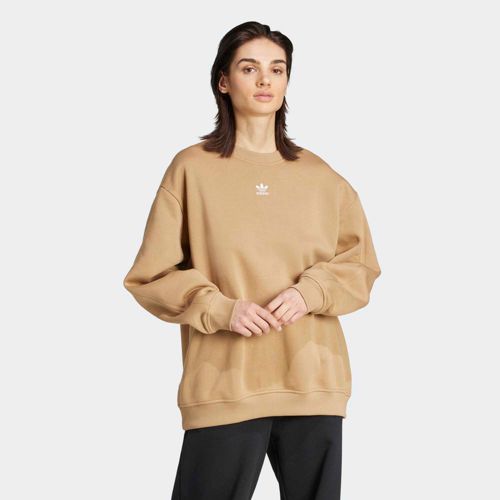 adidas Originals Women's Essentials Fleece Long Oversized Crew Sweatshirt