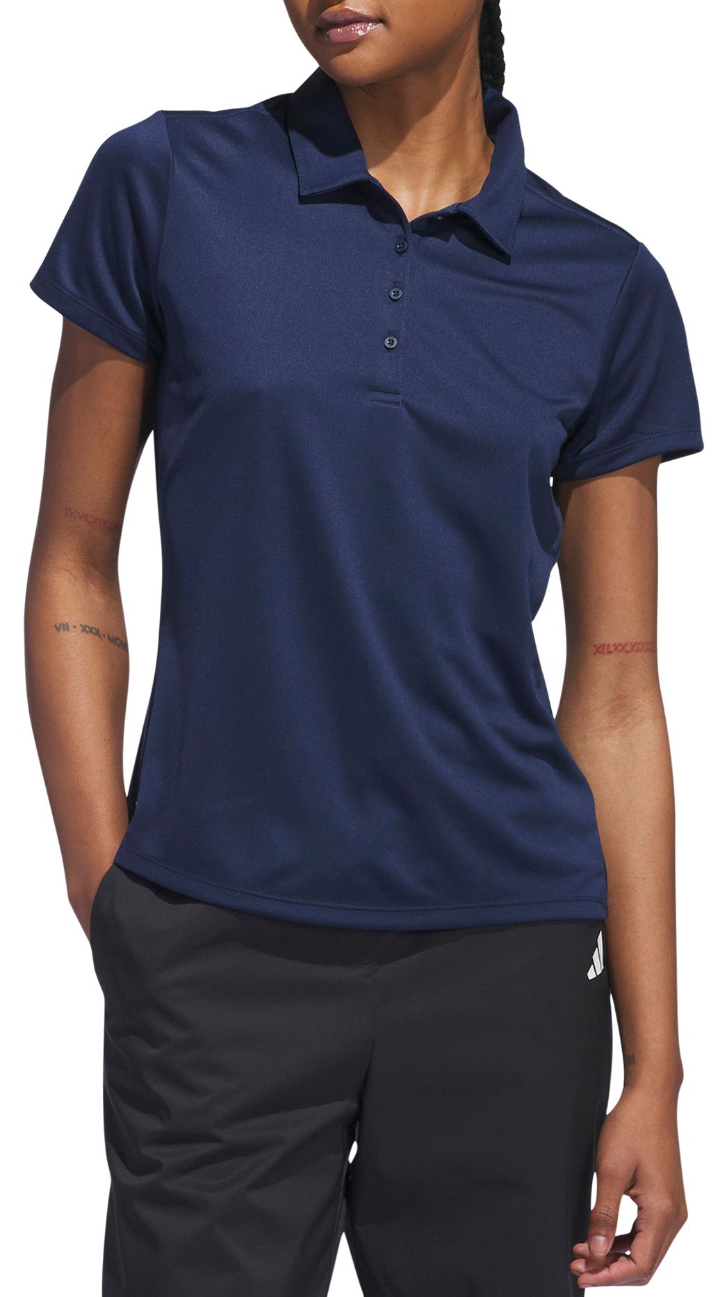 adidas Women's Performance Short Sleeve Golf Polo