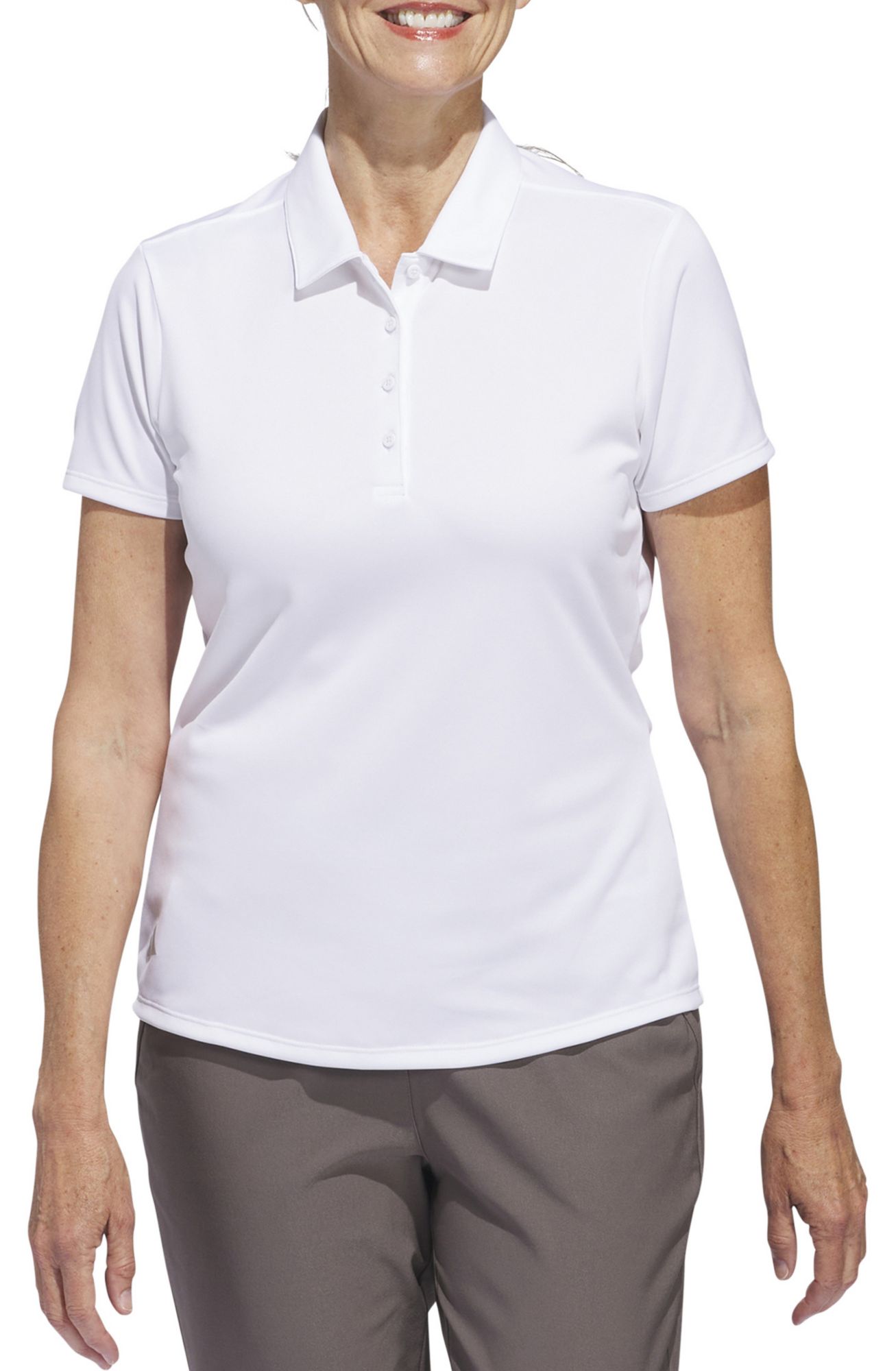 adidas Women's Performance Short Sleeve Golf Polo