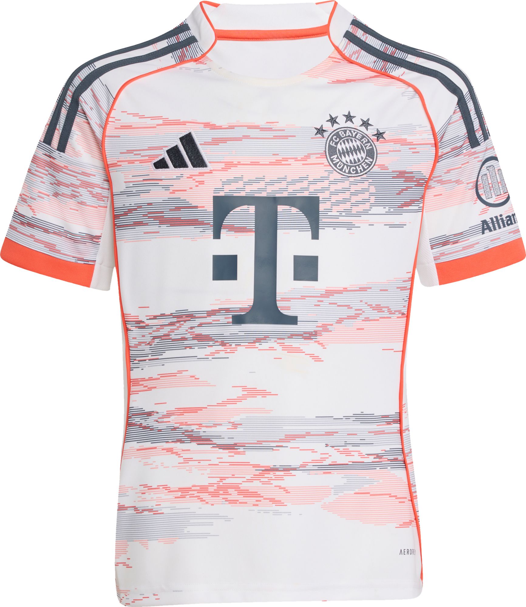 adidas Youth Bayern Munich White Away Replica Jersey