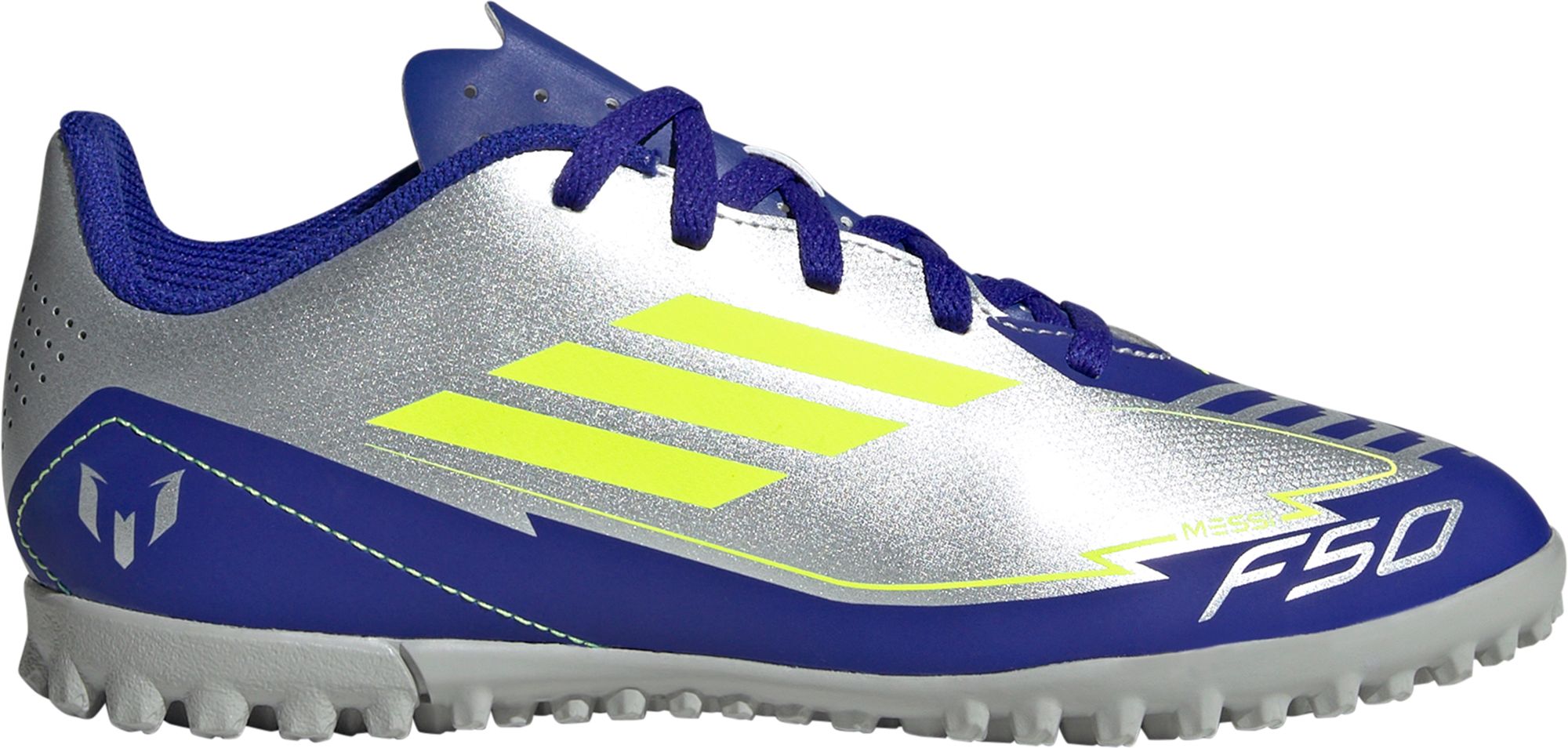 adidas Kids' F50 Club Messi Turf Soccer Cleats