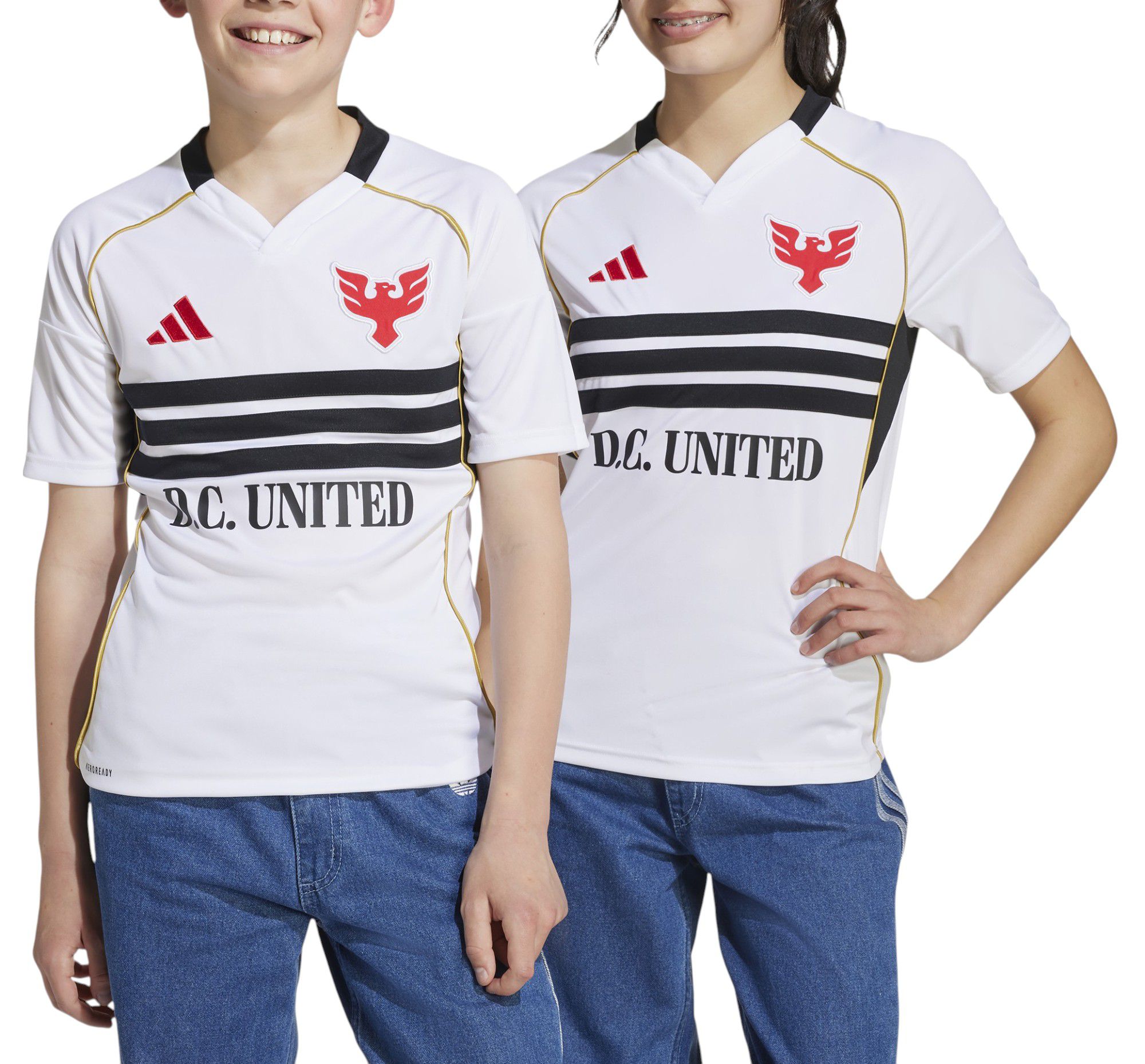 adidas Youth D.C. United 2025 Third Replica Jersey