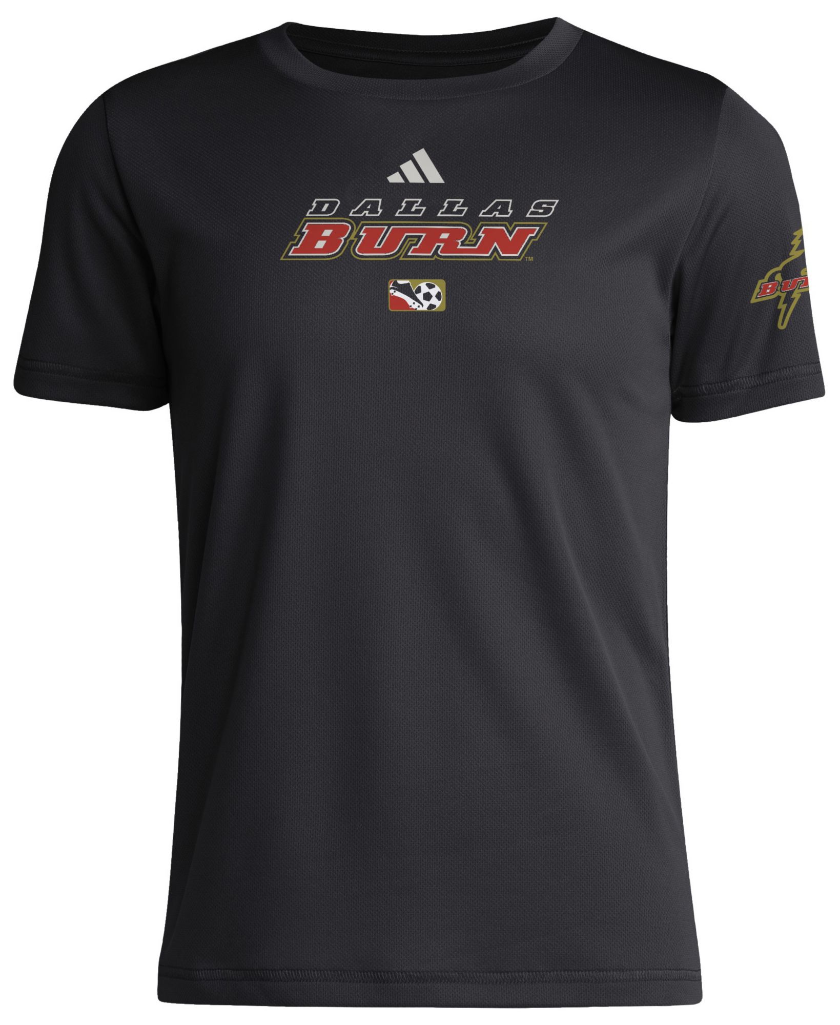 adidas Adult FC Dallas 2025 Jersey Hook Black T-Shirt