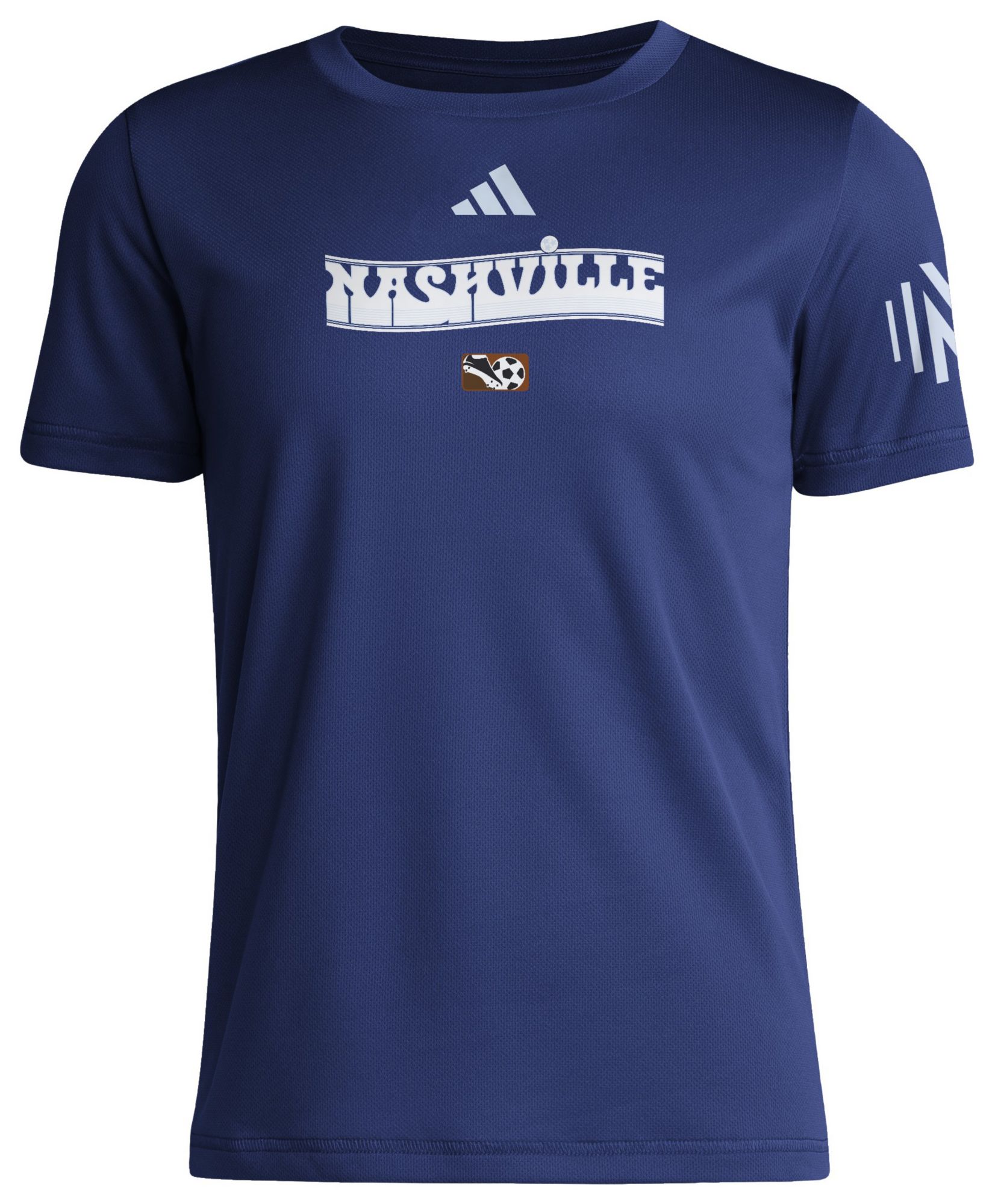 adidas Adult Nashville SC 2025 Jersey Hook Navy T-Shirt