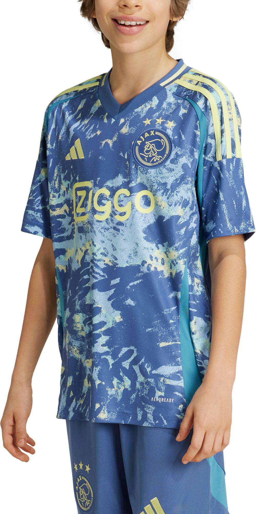 adidas Youth Ajax Amsterdam 2024 Away Replica Jersey
