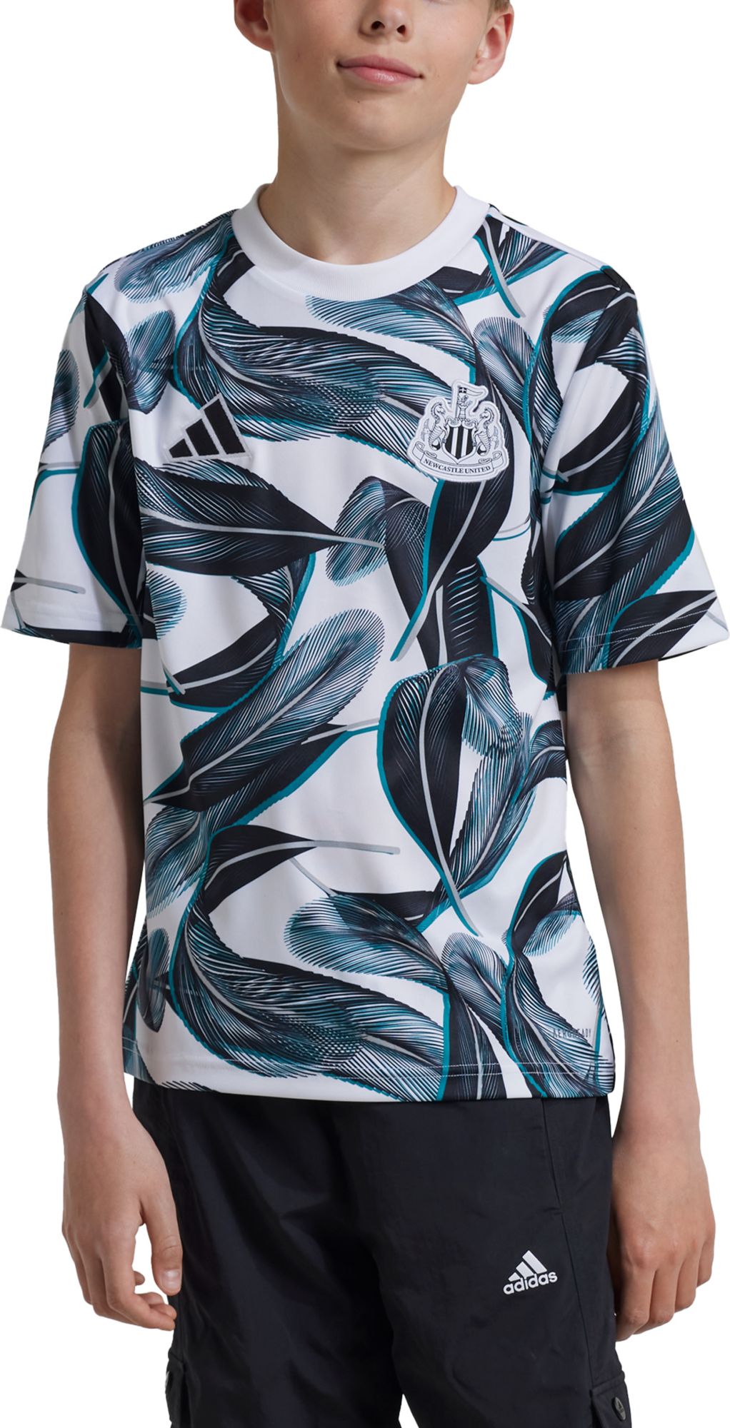 adidas Youth Newcastle United Green Replica Jersey