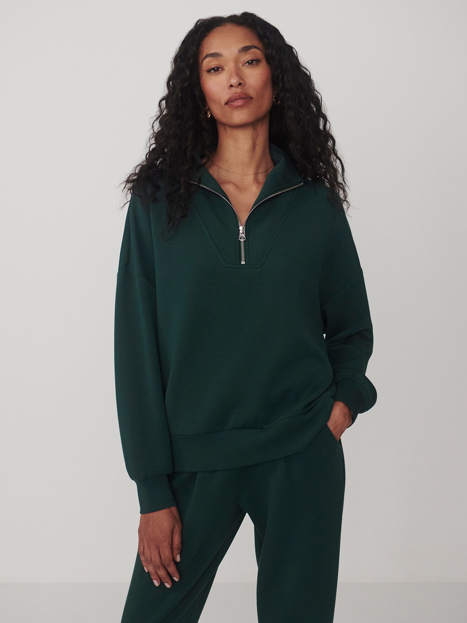 Varley Women's Hawley 1/2 Zip Sweatshirt