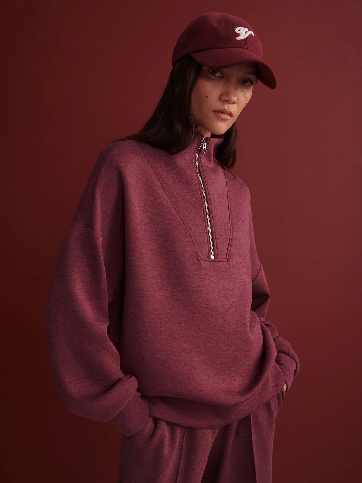 Varley Women's Hawley 1/2 Zip Sweatshirt