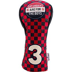 Barstool Sports Saturdays Are For The Boys Checkered Fairway Wood Headcover