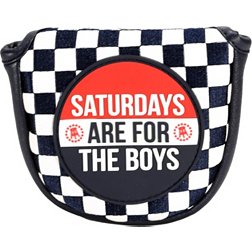 Barstool Sports Saturdays Are For The Boys Checkered Mallet Putter Headcover