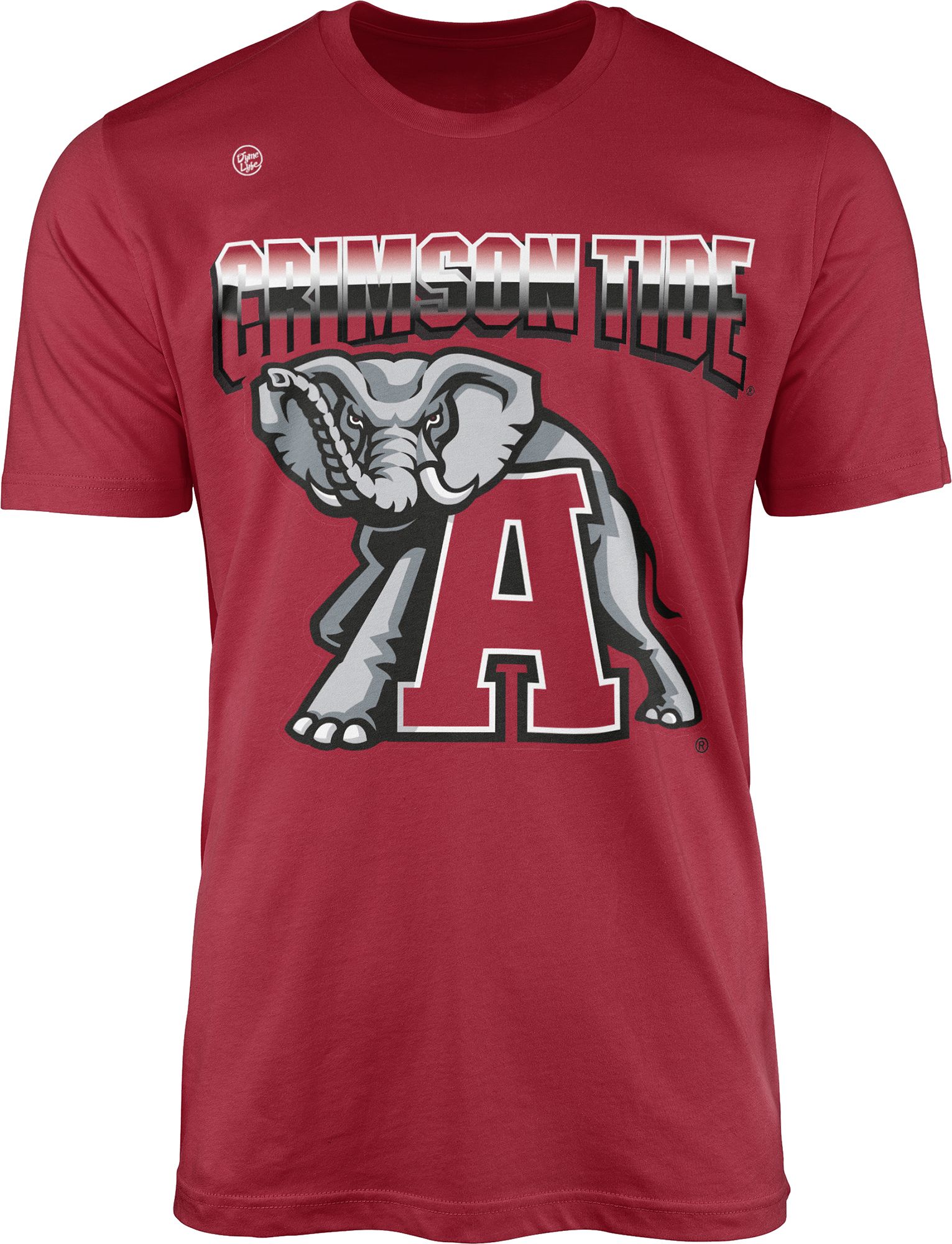Dyme Lyfe Men's Alabama Crimson Tide Crimson Big Logo T-Shirt