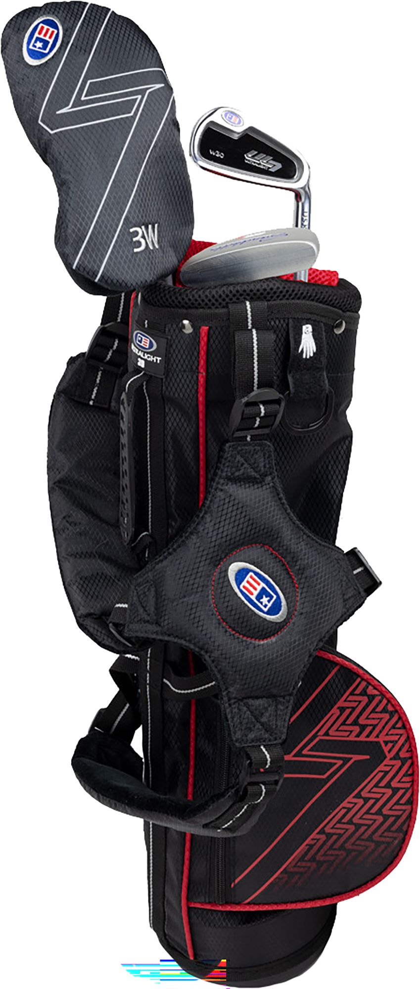 U.S. Kids Golf UL7 39 Stand Bag 5-Piece Complete Set - (Height 39"-42")
