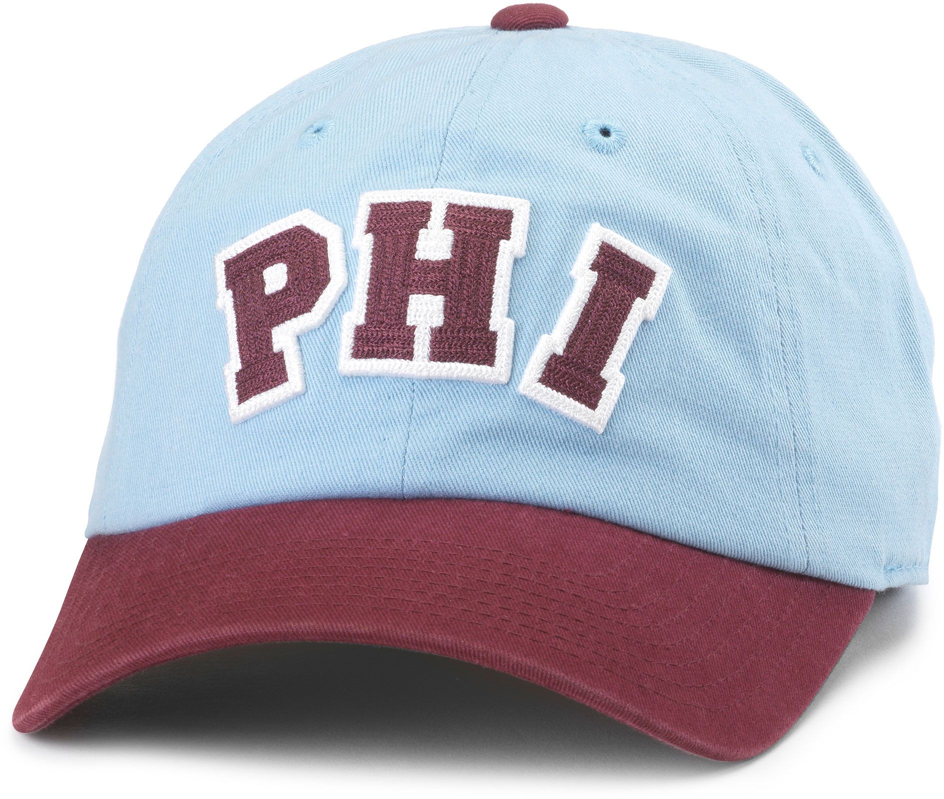 American Needle Adult Philadelphia Area Code Light Blue Dad Hat