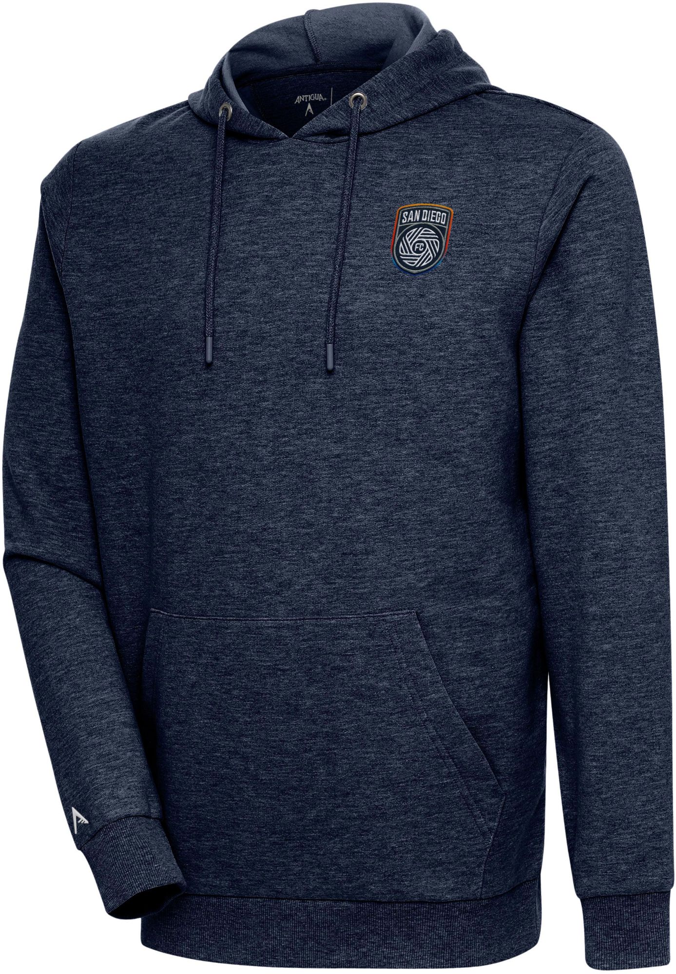 Antigua Men's San Diego FC Navy Logo Pullover Hoodie