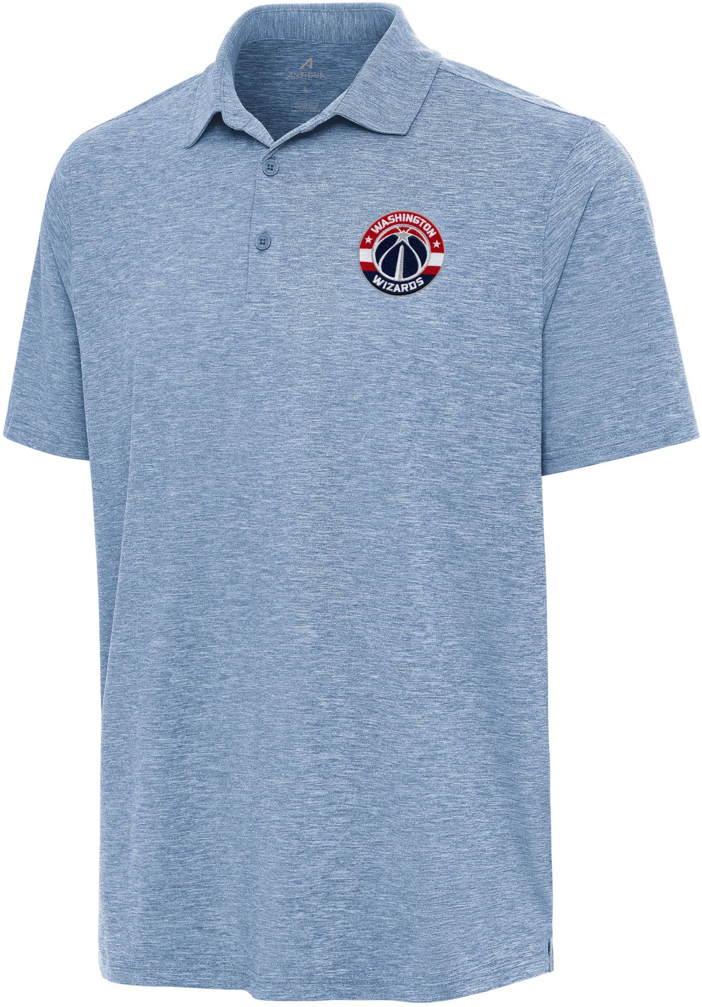 Antigua Men's Washington Wizards Blue Par 3 Polo