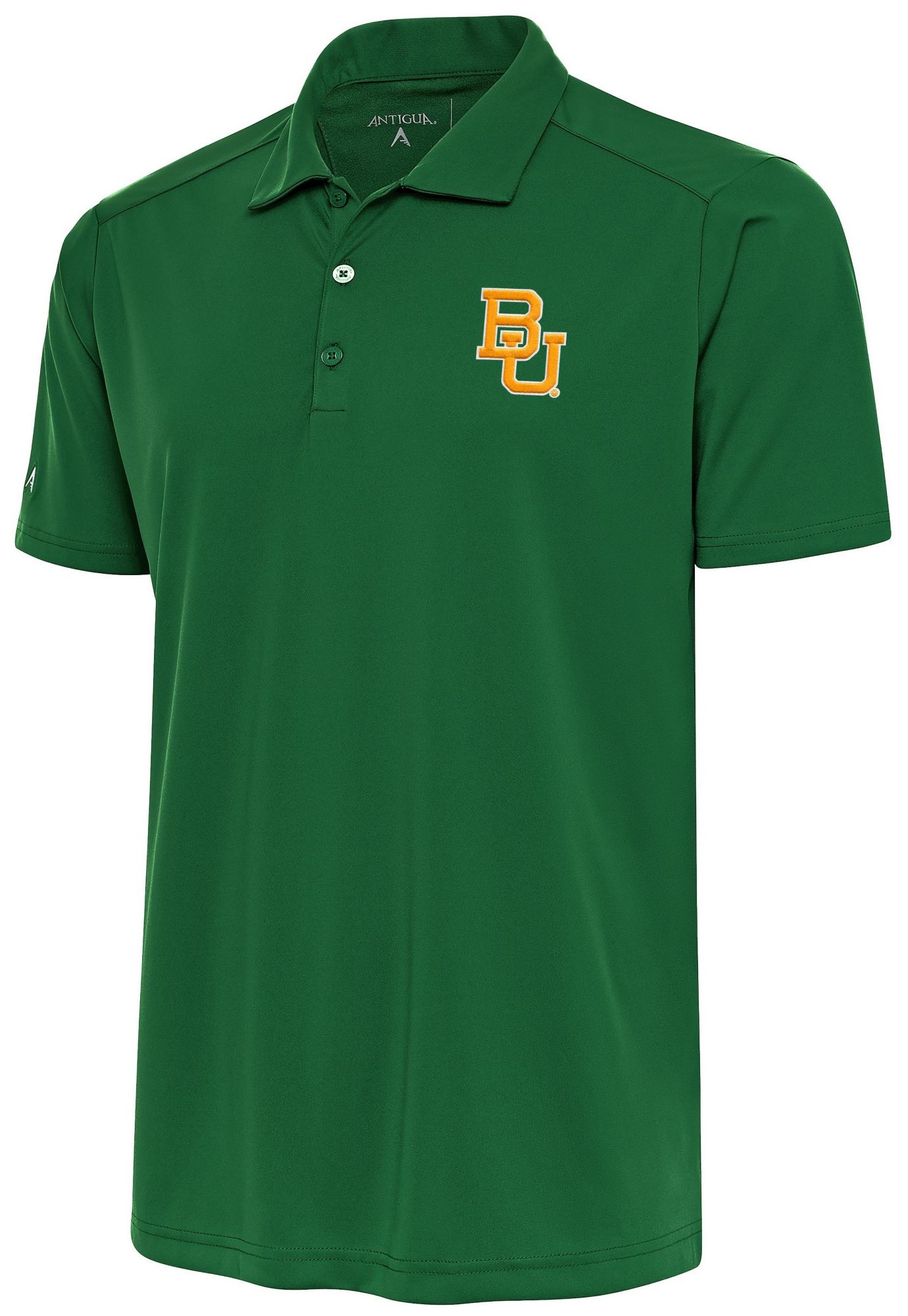 Antigua Men's Baylor Bears Dark Pine Tribute Performance Polo