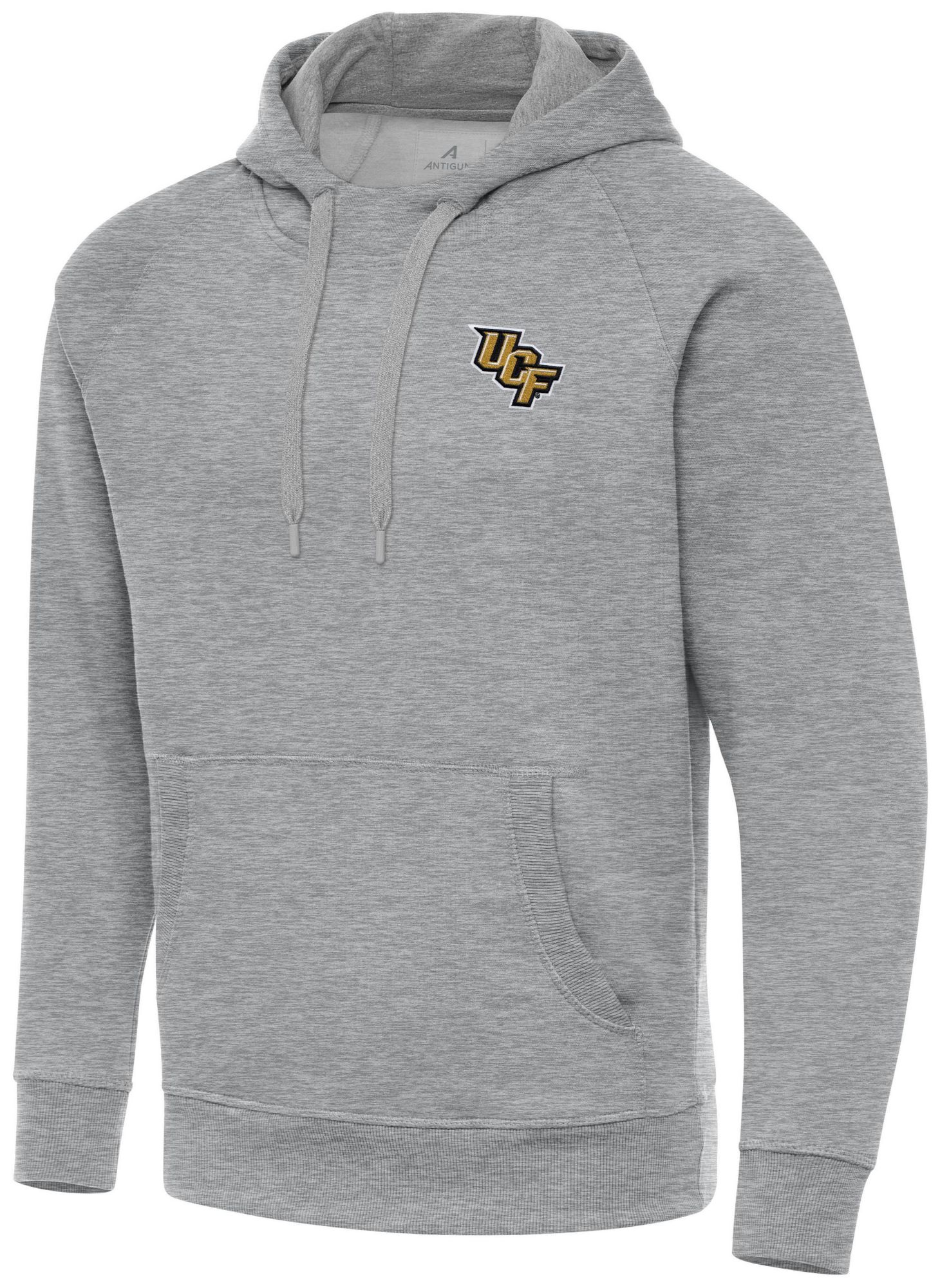 Antigua Men's UCF Knights Grey Heather Victory Pullover Hoodie