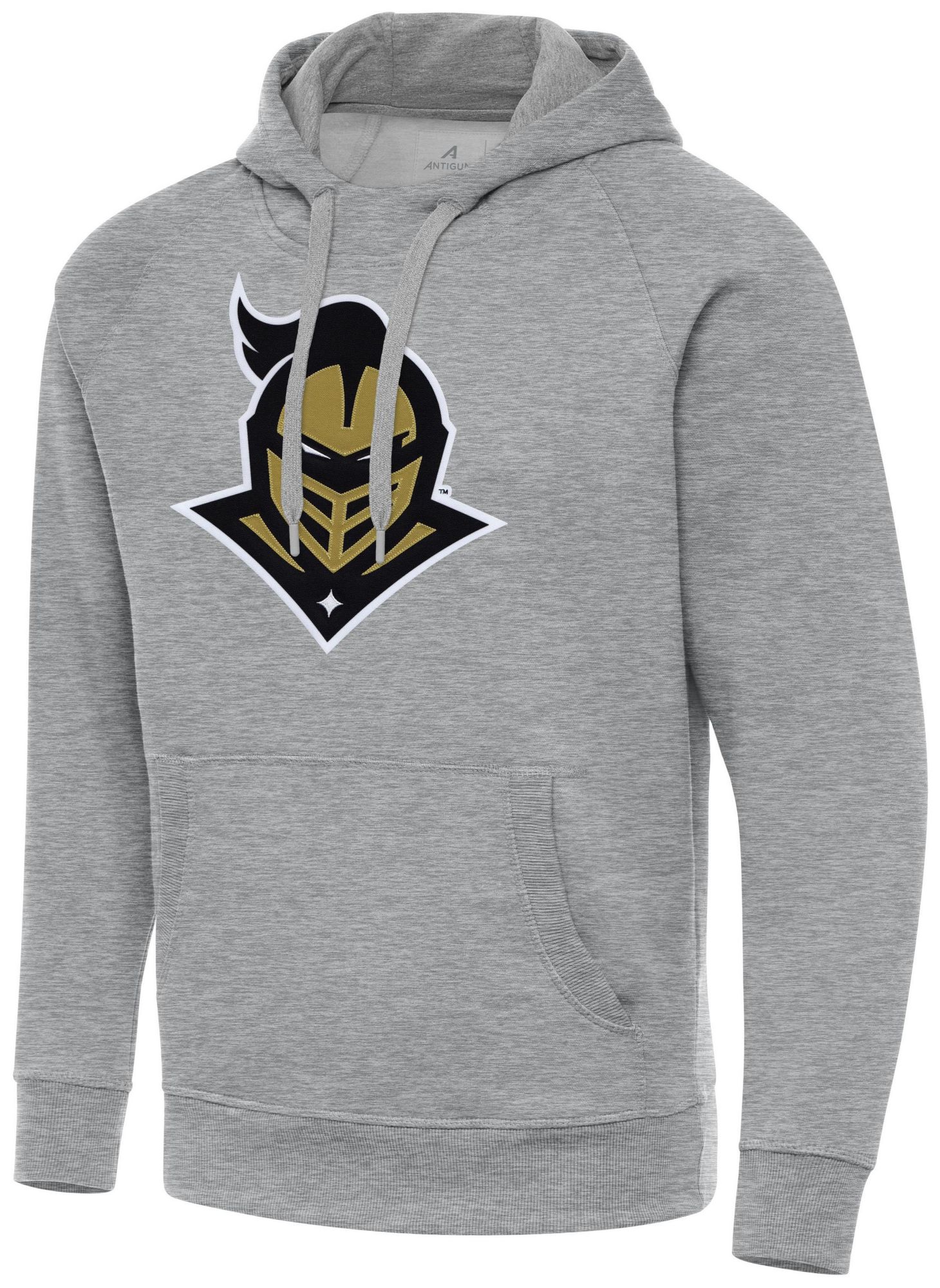 Antigua Men's UCF Knights Grey Heather Victory Pullover Hoodie