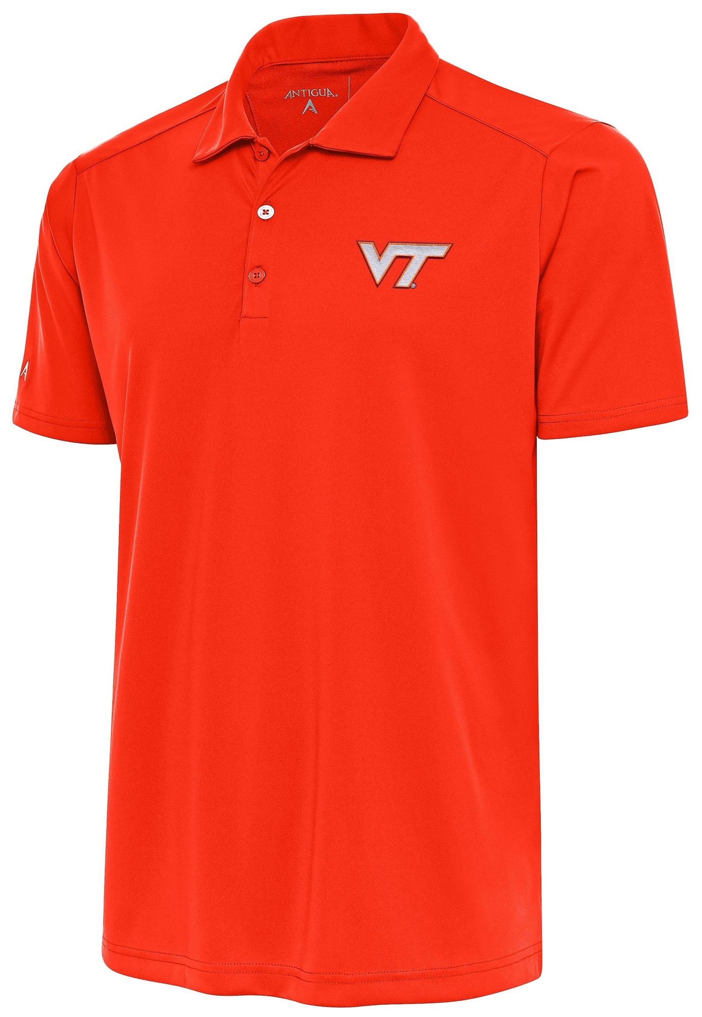 Antigua Men's Virginia Tech Hokies Mango Tribute Performance Polo