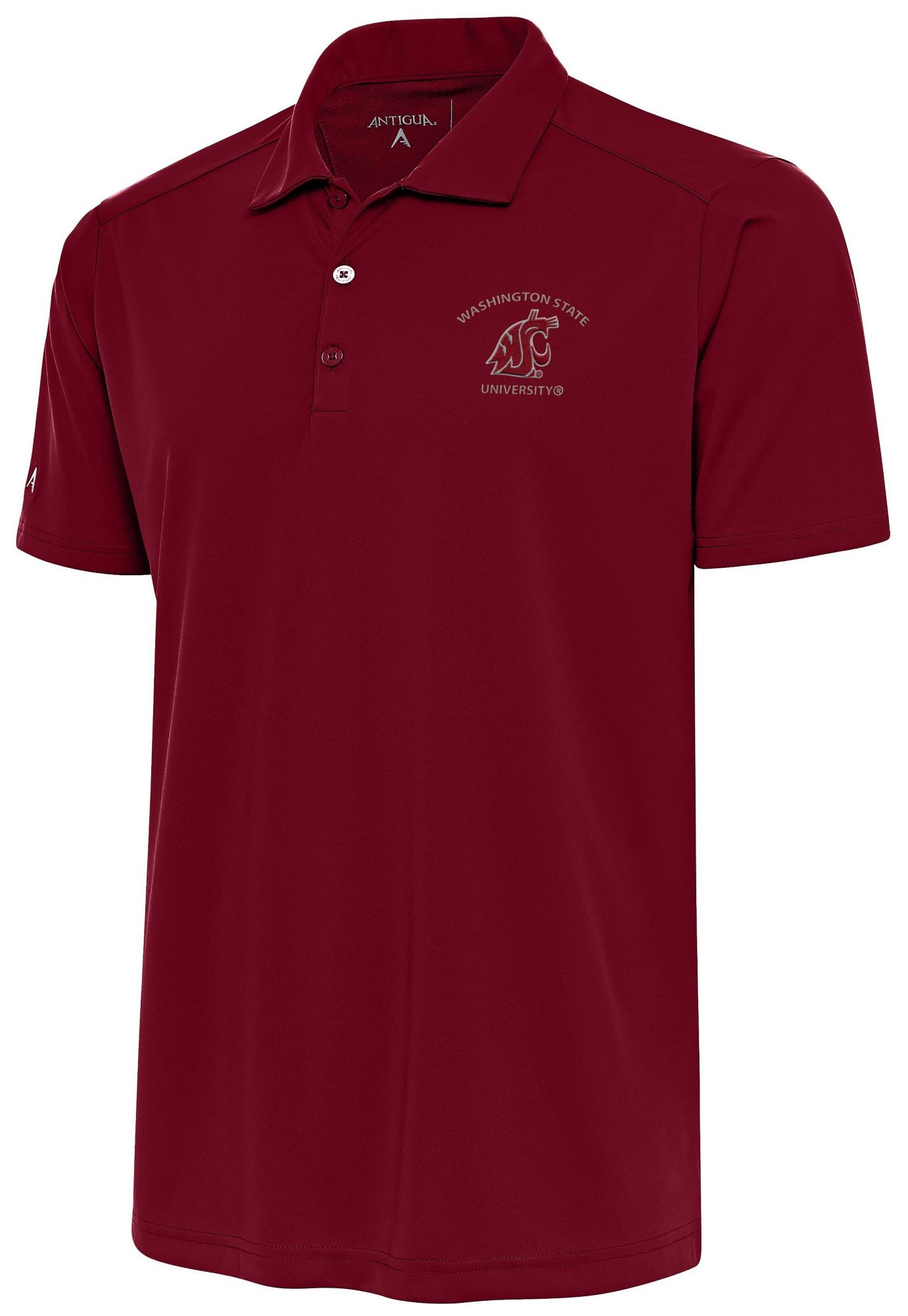 Antigua Men's Washington State Cougars Cabernet Tribute Performance Polo